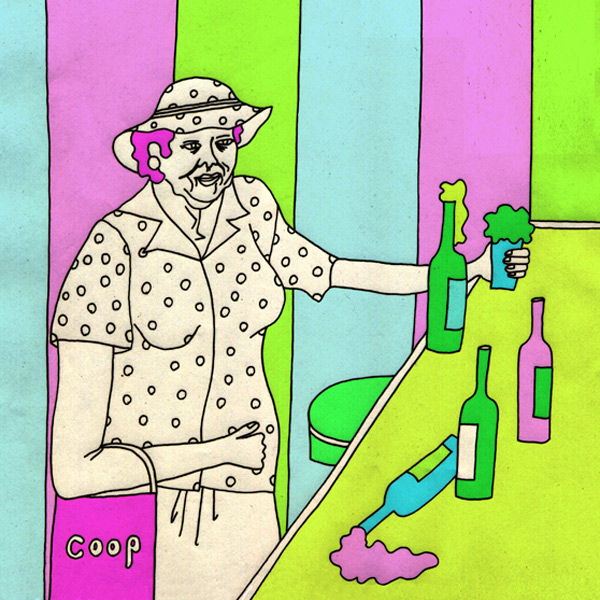 イラスト 『これから生協へ行くの』